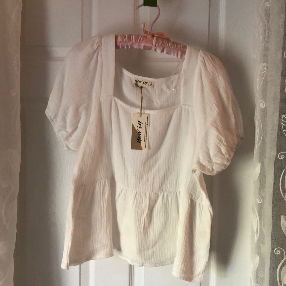 NWT New In babydoll top size M